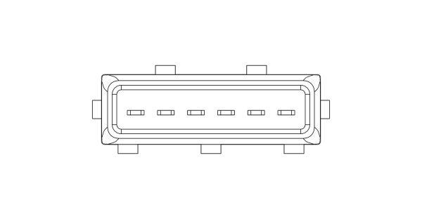 Débitmètre de masse d'air NGK 91004